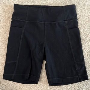 Girls Athleta Bike Shorts